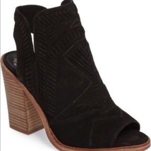 Vince Camuto “Karinta” Black Booties, Size 8